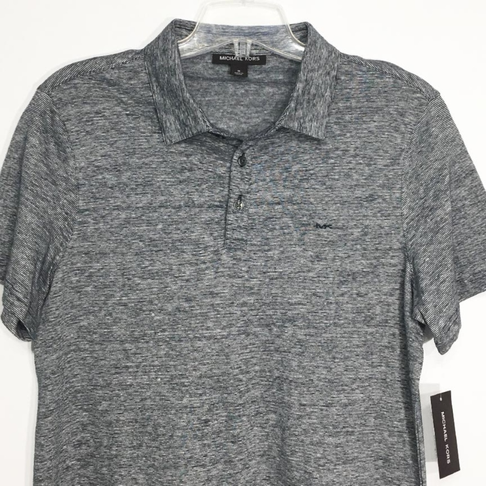NWT Michael Kors Short Sleeve Polo Casual Shirt